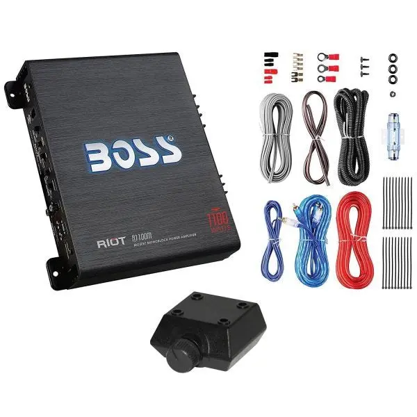 12-Inch Car Subwoofer Kit – 1200W Peak Power System with Amplifier, Capacitor & Installation Accessories