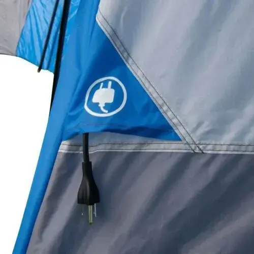 16-Person Family Cabin Tent – Three-Room Layout with Multiple Entry Options