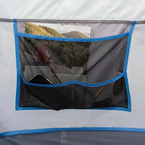 16-Person Family Cabin Tent – Three-Room Layout with Multiple Entry Options