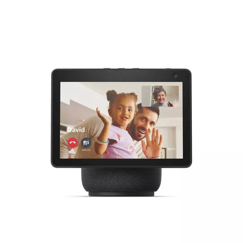 Amazon Echo Show 10 (3rd Gen) – 10.1" Rotating Smart Display with Alexa in Charcoal