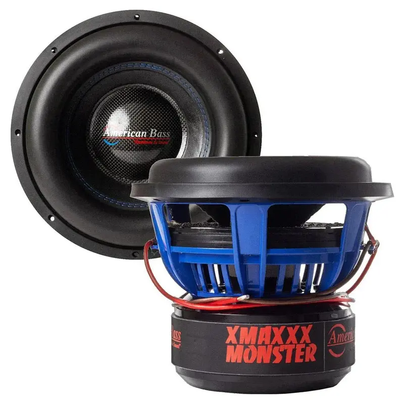 American Bass 12" 3500W RMS Dual Voice Coil Subwoofer – Heavy-Duty 12XMAX Model for Deep, Dynamic Bass