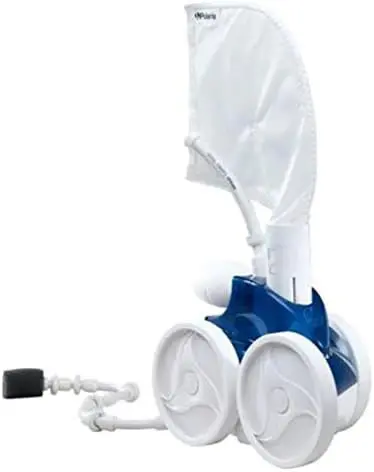 Automatic Triple-Jet In-Ground Pool Cleaner: 31-Foot Hose, Single-Chamber Debris Bag, Pressure-Powered Self-Propelled Vacuum