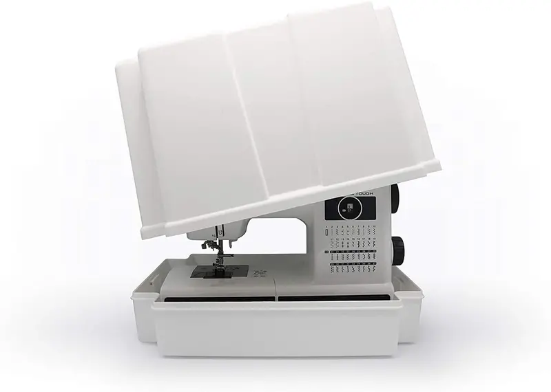 Brother Sewing and Quilting Machine – Computerized 165-Stitch Model with LCD Display, Extended Table & 8 Feet