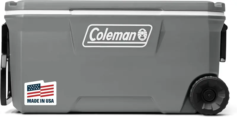 Coleman 100-Quart Wheeled Hard-Sided Cooler – Leakproof Insulated Design with Up to 5 Days of Ice Retention 2