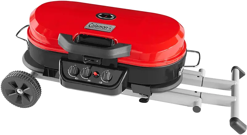 Coleman RoadTrip 285 Portable Propane Grill – Upright Design with Precision Flame Control