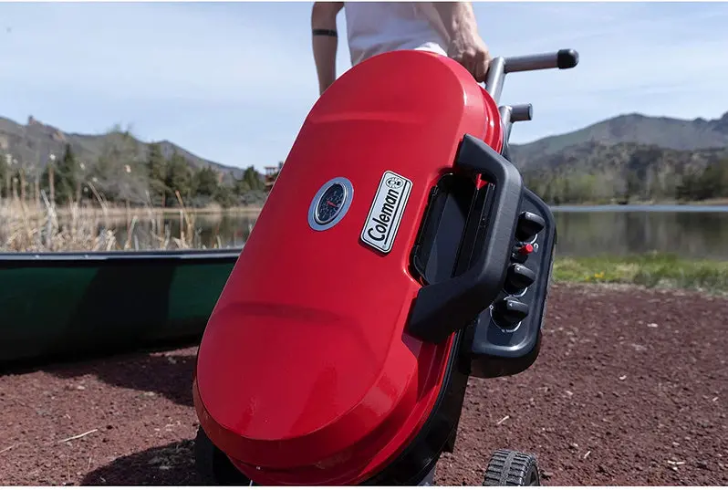Coleman RoadTrip 285 Portable Stand-Up Propane Grill – Compact Outdoor Cooking System
