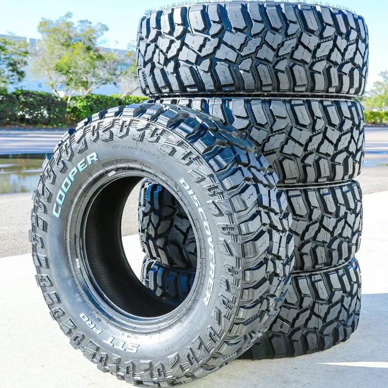 Cooper Discoverer STT Pro LT 275/70R18 10-Ply Mud-Terrain Tire Set – Four Aggressive-Tread Tires