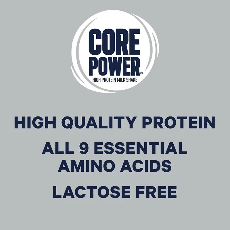 Core Power Elite Chocolate Protein Shake – 42-Gram Protein Recovery Drink, 14 Fluid Ounces per Bottle, 12-Pack