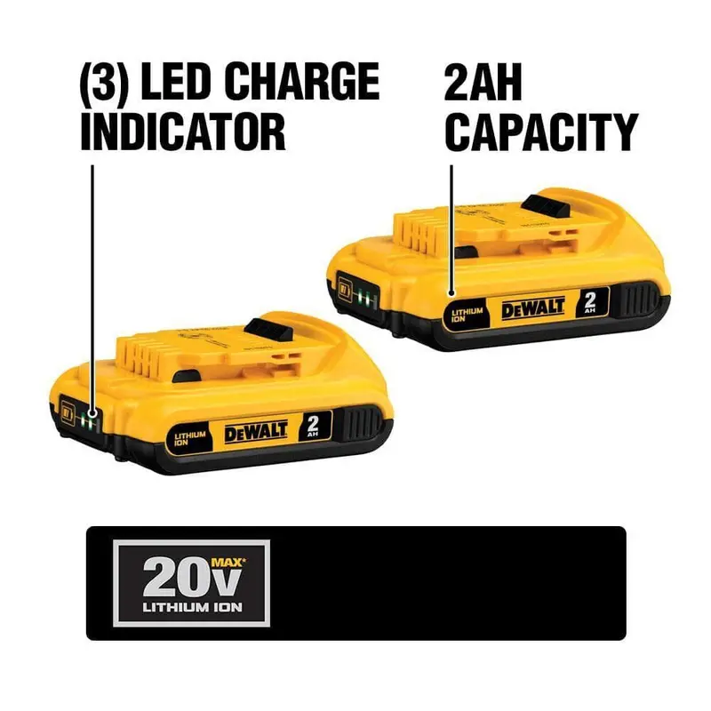DEWALT 20V MAX 10-Piece Power Tool Combo Kit – Includes Batteries, Charger, Drill, Impact Driver, Blower, Flashlight, Speaker, Grinder, Saw, and Vacuum