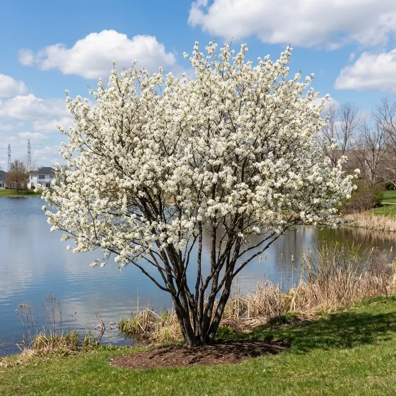 Downy Serviceberry Shrub – Native Spring-Blooming Shrub That Bears Edible Berries 2