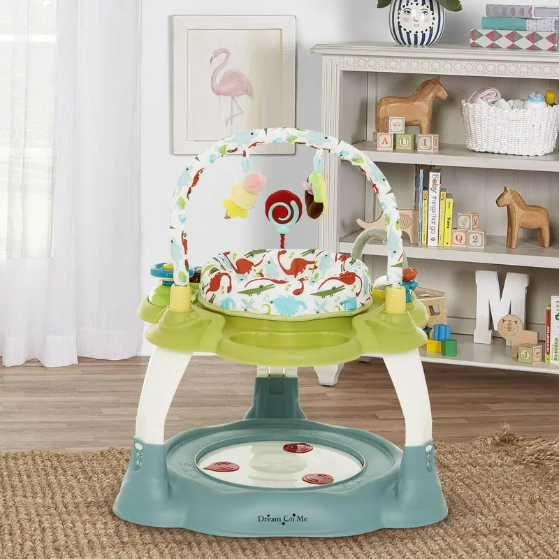 Dream On Me Carnival 3-in-1 Activity Center – Convertible Play Gym, Bouncer, and Baby Seat with Toys 2