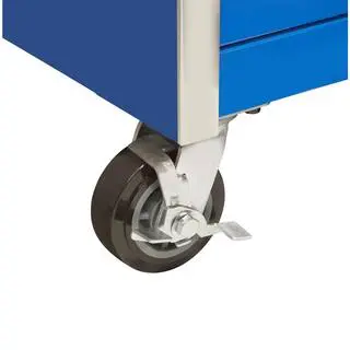 Extreme Tools THD Series 55-Inch Blue Tool Cabinet – 12-Drawer Professional Roller Chest Featuring Precision Ball-Bearing Slides
