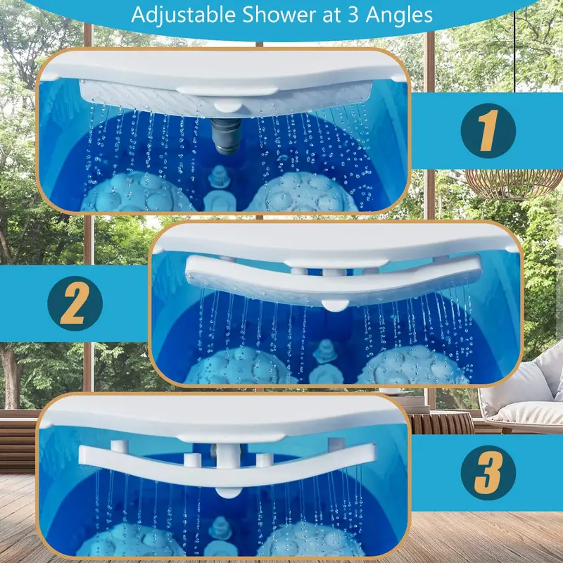 Giantex Heated Foot Spa Massager with Adjustable Hydrotherapy Water Jets