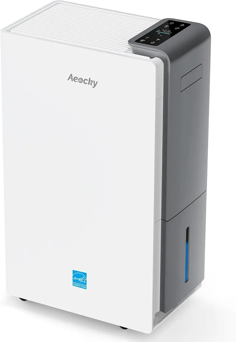 High-Efficiency Smart Compressor Dehumidifier – ENERGY STAR Most Efficient 2025, 80 Pint/Day Output for Basements & Large Homes