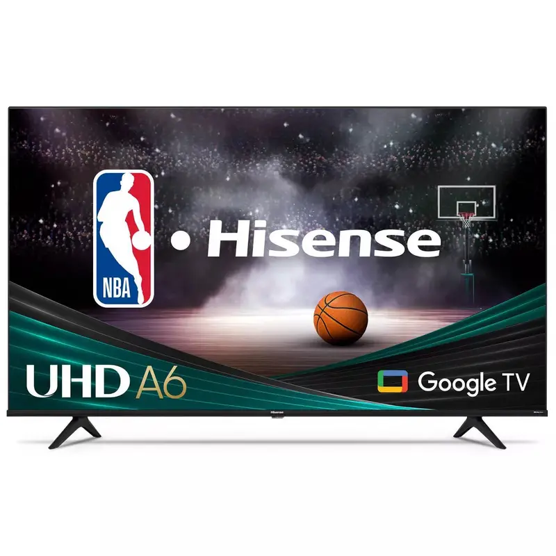 Hisense 65-Inch A6 Series 4K Google TV – Smart Television Featuring Dolby Vision, Game Mode Plus, and Voice-Controlled Remote