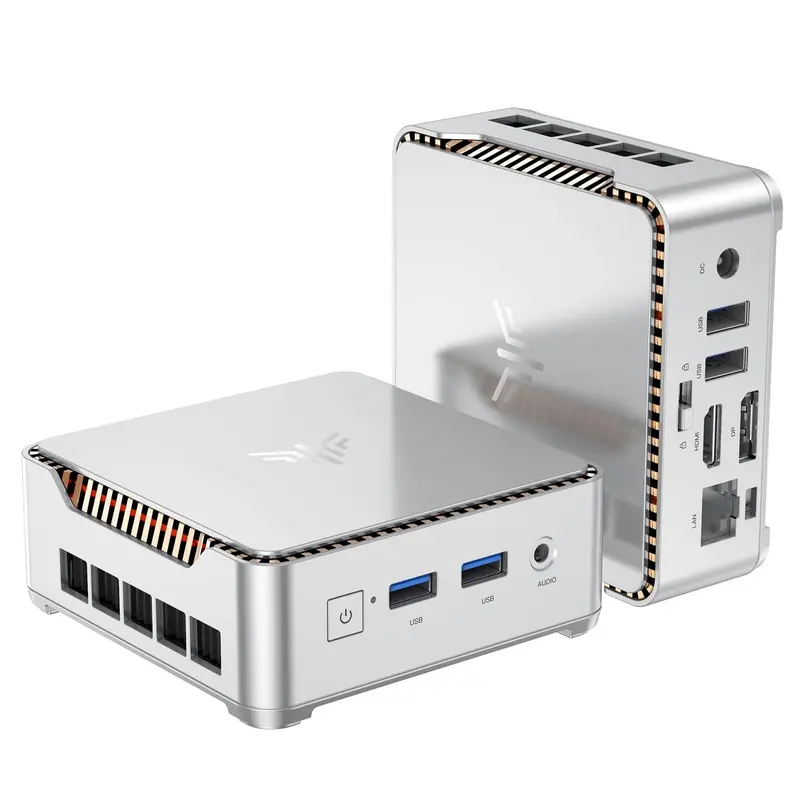 KAMRUI GK3Plus Mini PC – Compact Desktop Alternative Featuring 16GB RAM & 512GB M.2 SSD