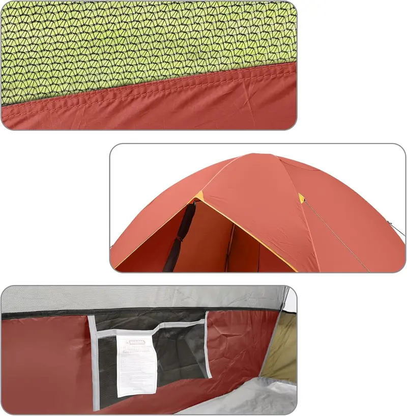 Lightweight Dome Camping Tent – Versatile 2–6 Person Shelter for Hiking, Beach, and Backpacking