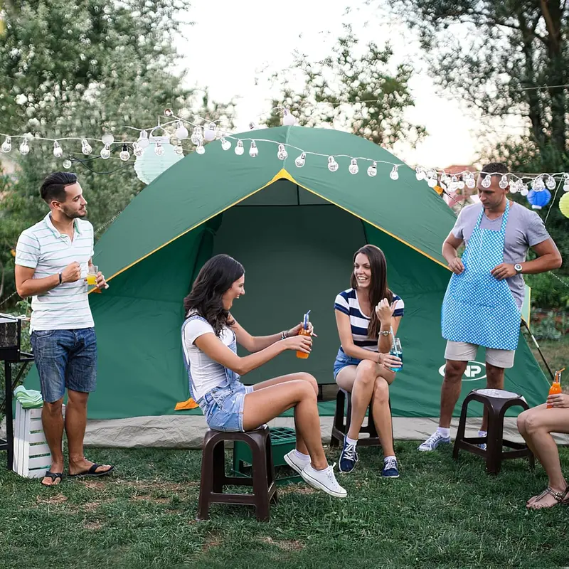 Lightweight Dome Camping Tent – Versatile 2–6 Person Shelter for Hiking, Beach, and Backpacking