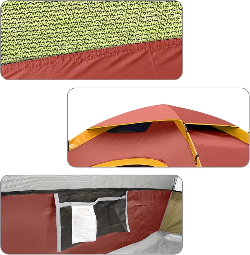 Lightweight Dome Camping Tent – Versatile 2–6 Person Shelter for Hiking, Beach, and Backpacking