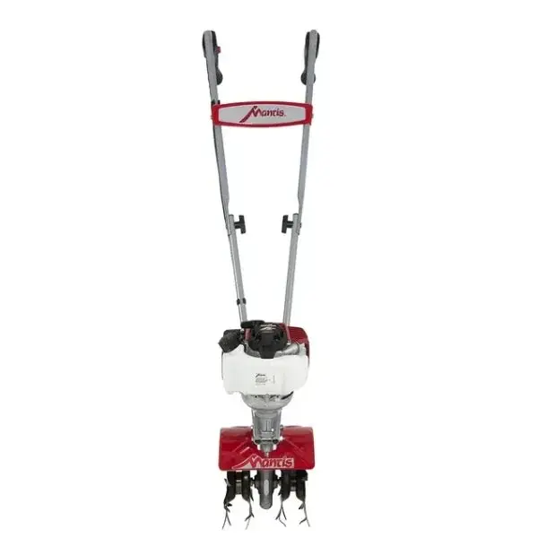 MANTIS 25cc 9-Inch Front-Tine Cultivator – Lightweight, Forward-Rotating Garden Tiller