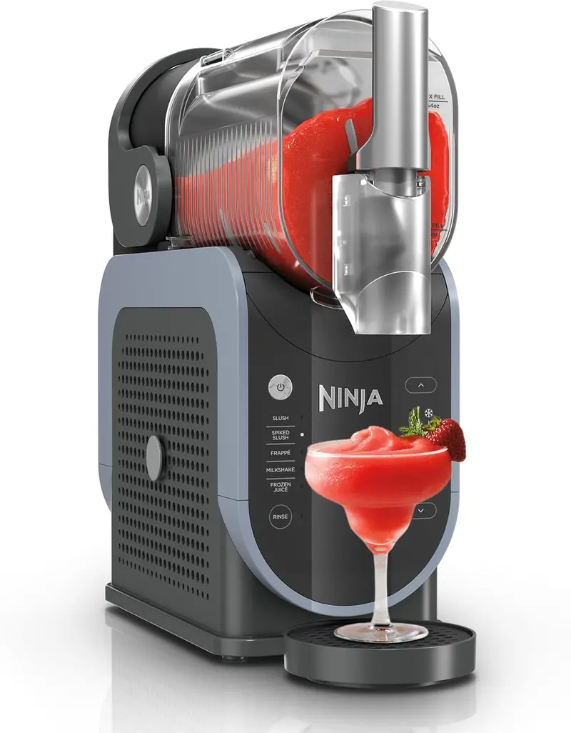 Ninja SLUSHi Frozen Drink Maker — 88-Oz Capacity, 5 Preset Programs & Sleek Black Countertop Design
