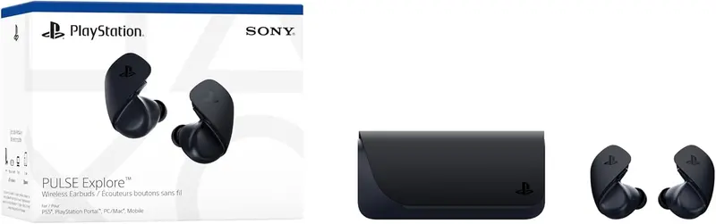 PlayStation Pulse Elite Wireless Headset – Midnight Black, High-Fidelity Immersive Audio for PS5 2