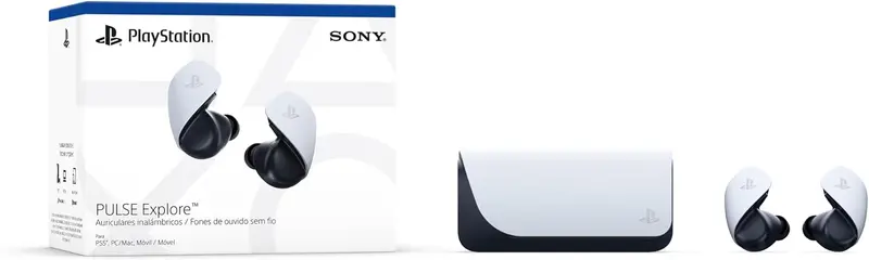 PlayStation Pulse Elite Wireless Headset – Midnight Black, High-Fidelity Immersive Audio for PS5