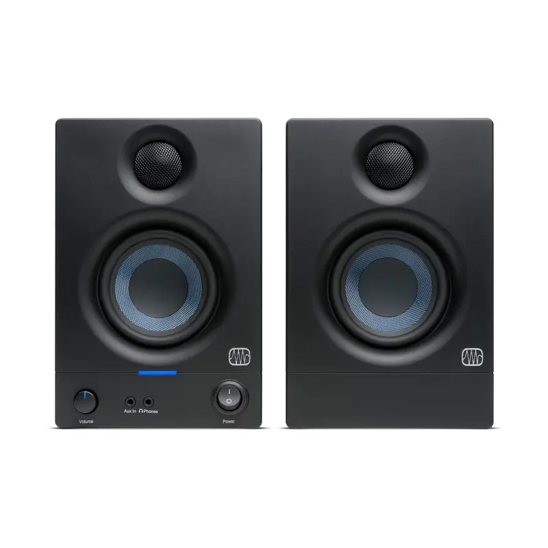 PreSonus Eris 3.5 Compact Powered Studio Monitor Speakers for Audio Production