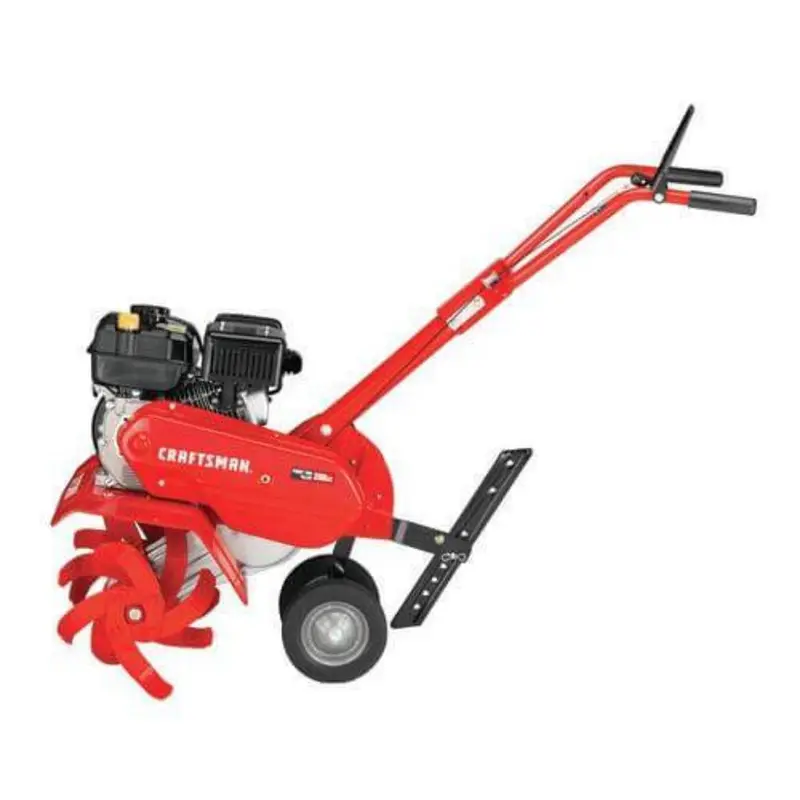Reconditioned Craftsman Front-Tine Garden Tiller – Scratch-and-Dent Compact Cultivator for Small-Space Gardening