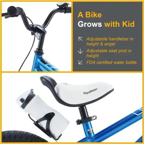 Royalbaby Freestyle Kids’ BMX Bike – Unisex Cruiser Bicycle for Boys and Girls 2