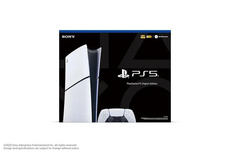 Sony PlayStation 5 Digital Edition – Slim Disc-Free Gaming Console