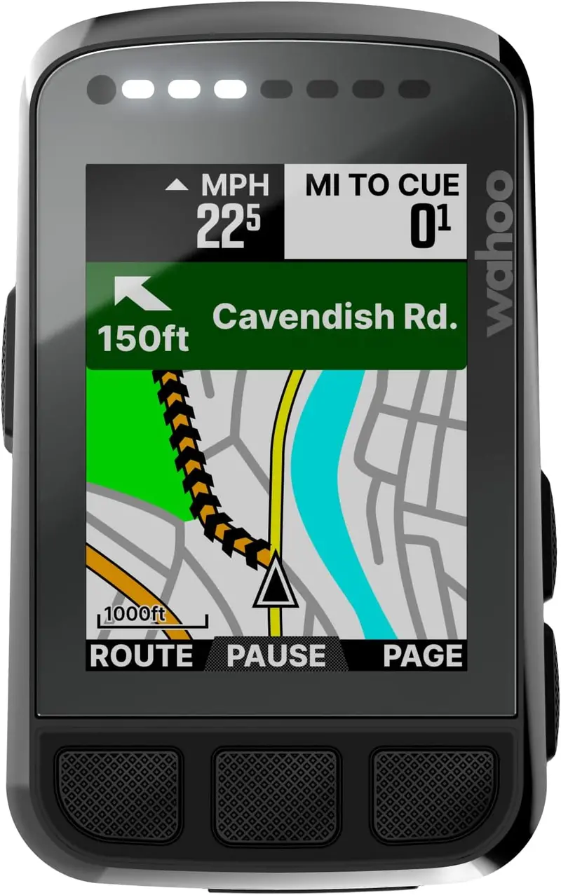 V2 GPS Cycling Computer – Compact Black Display with Advanced Ride Metrics and Real-Time Performance Tracking